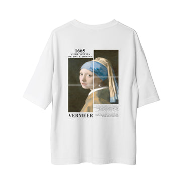 İnci Küpeli Kız - Oversize T-Shirt