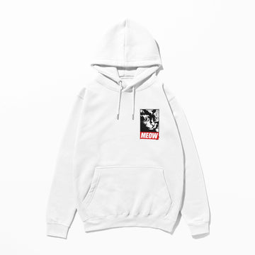 Meow Sticker - Hoodie