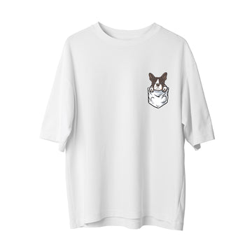 Köpek Cep - Oversize T-Shirt