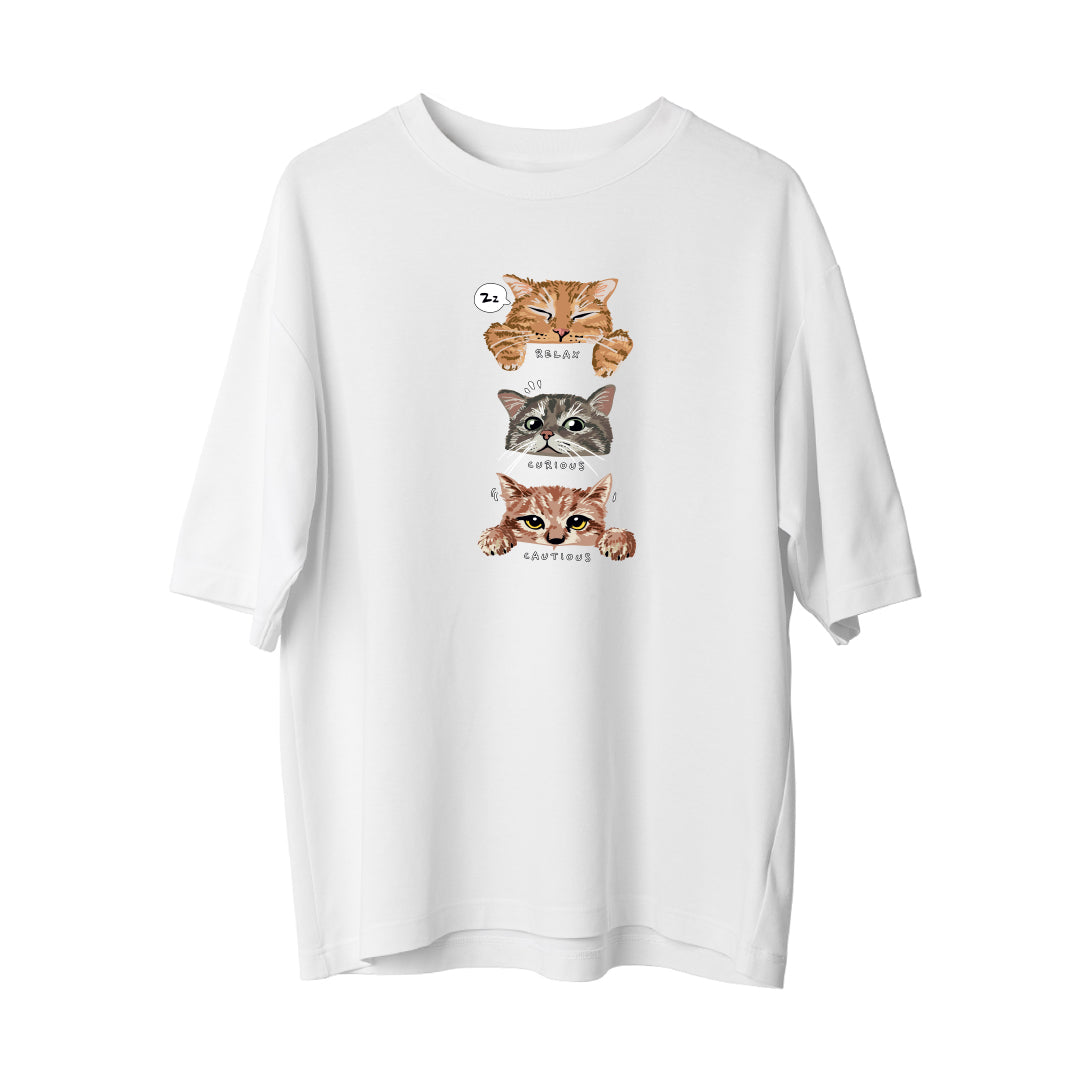 Mood Kedi - Oversize T-Shirt