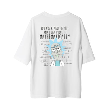 Rick - Oversize T-Shirt Sırt