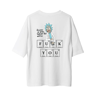 Rick You - Oversize T-Shirt Sırt