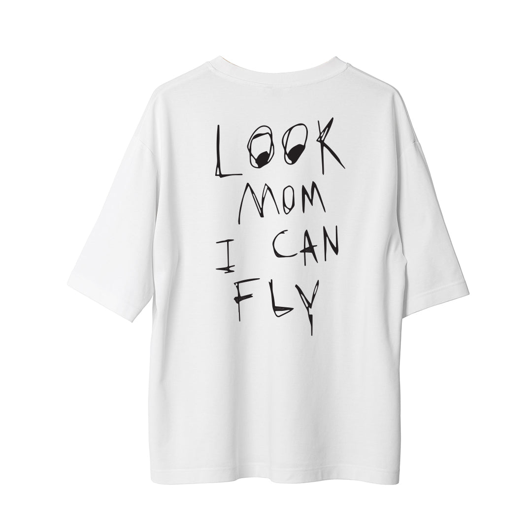 I Can Fly - Oversize T-Shirt Sırt