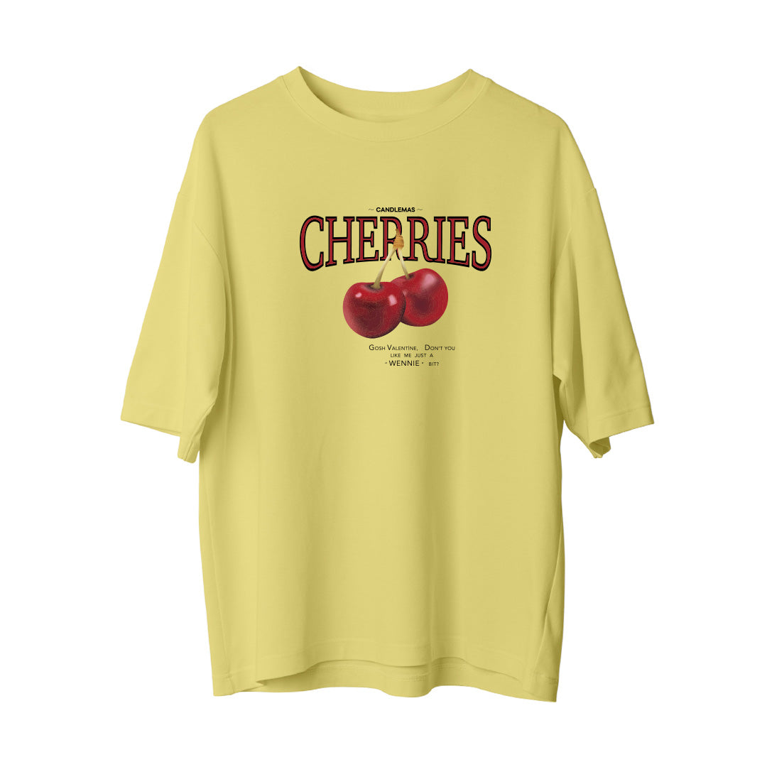 Cherries - Oversize T-Shirt – Candlemas Store