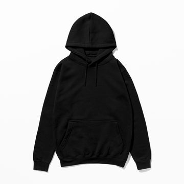 Regular Basic Hoodie - Siyah