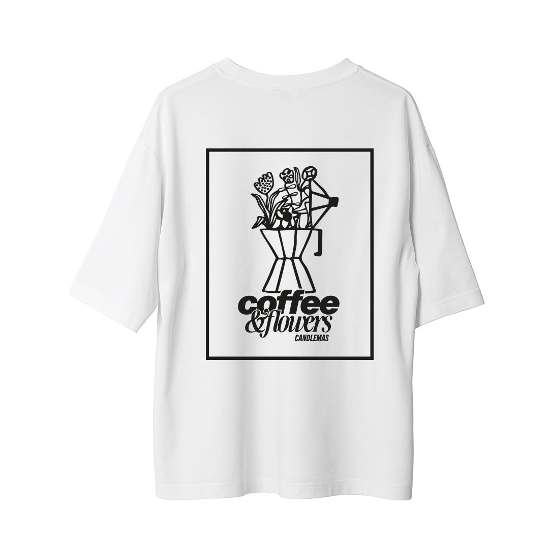 Coffee & Flowers - Oversize T-Shirt