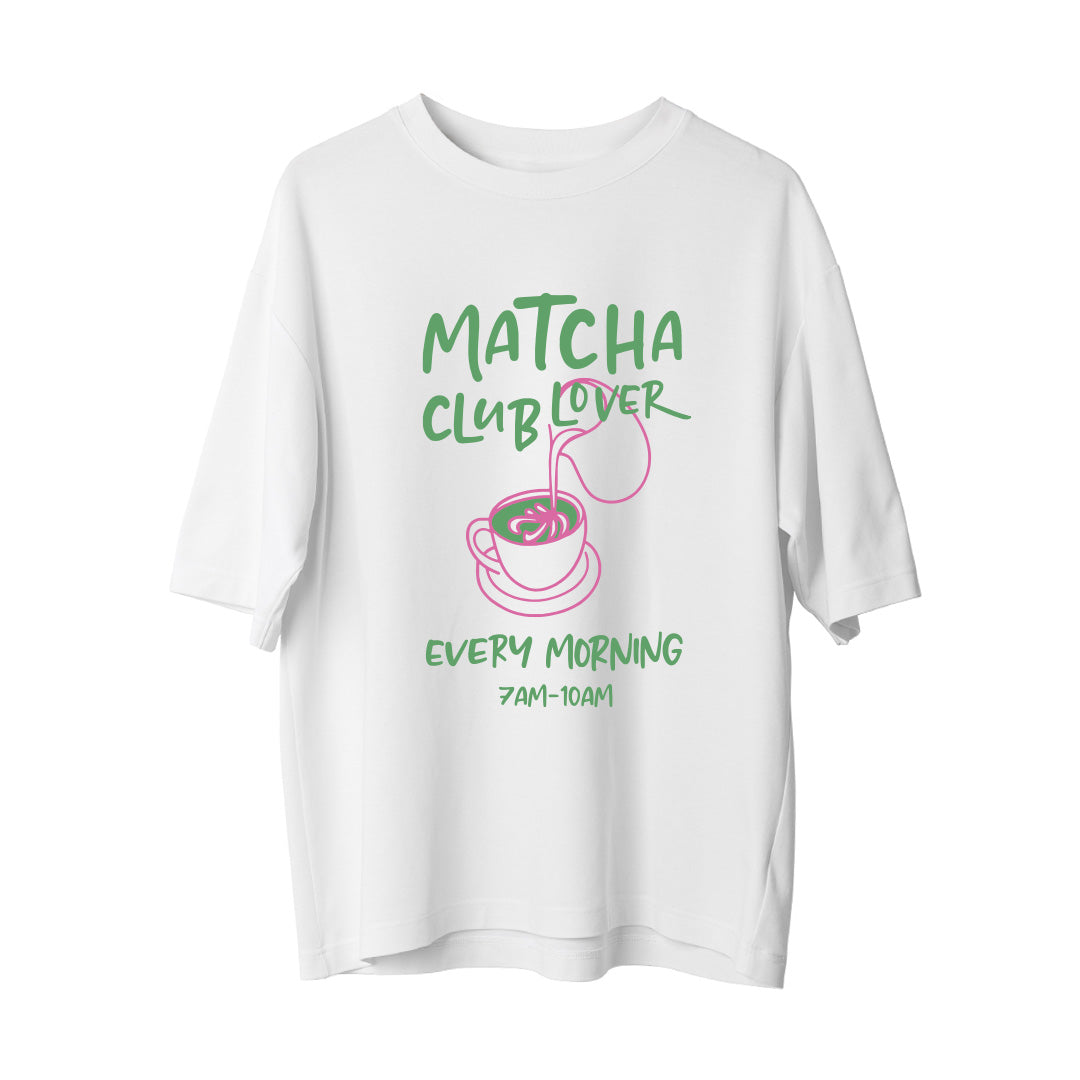 Matcha Lover Club - Oversize T-Shirt