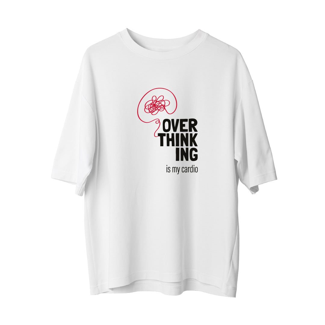 Overthink Cardio - Oversize T-Shirt