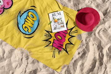 POP ART DESIGN PLAJ HAVLUSU