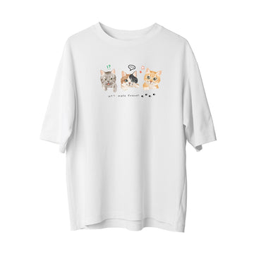 Friend Cats - Oversize T-Shirt