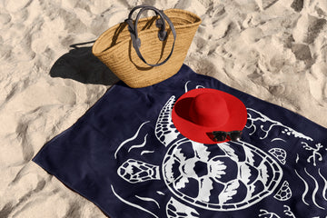NAVY BLUE TURTLE PLAJ HAVLUSU