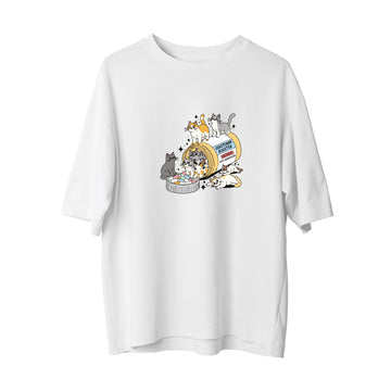 Cat Serotonin- Oversize T-Shirt
