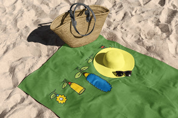 THE SIMPSONS FLOWERS PLAJ HAVLUSU