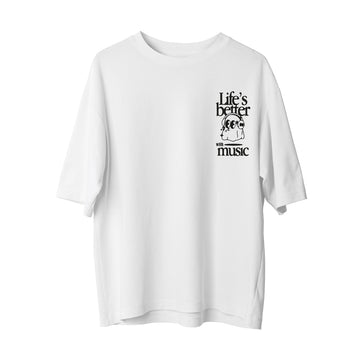 With Music - Oversize T-Shirt