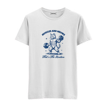 Muscle and Meows - Regular Tshirt