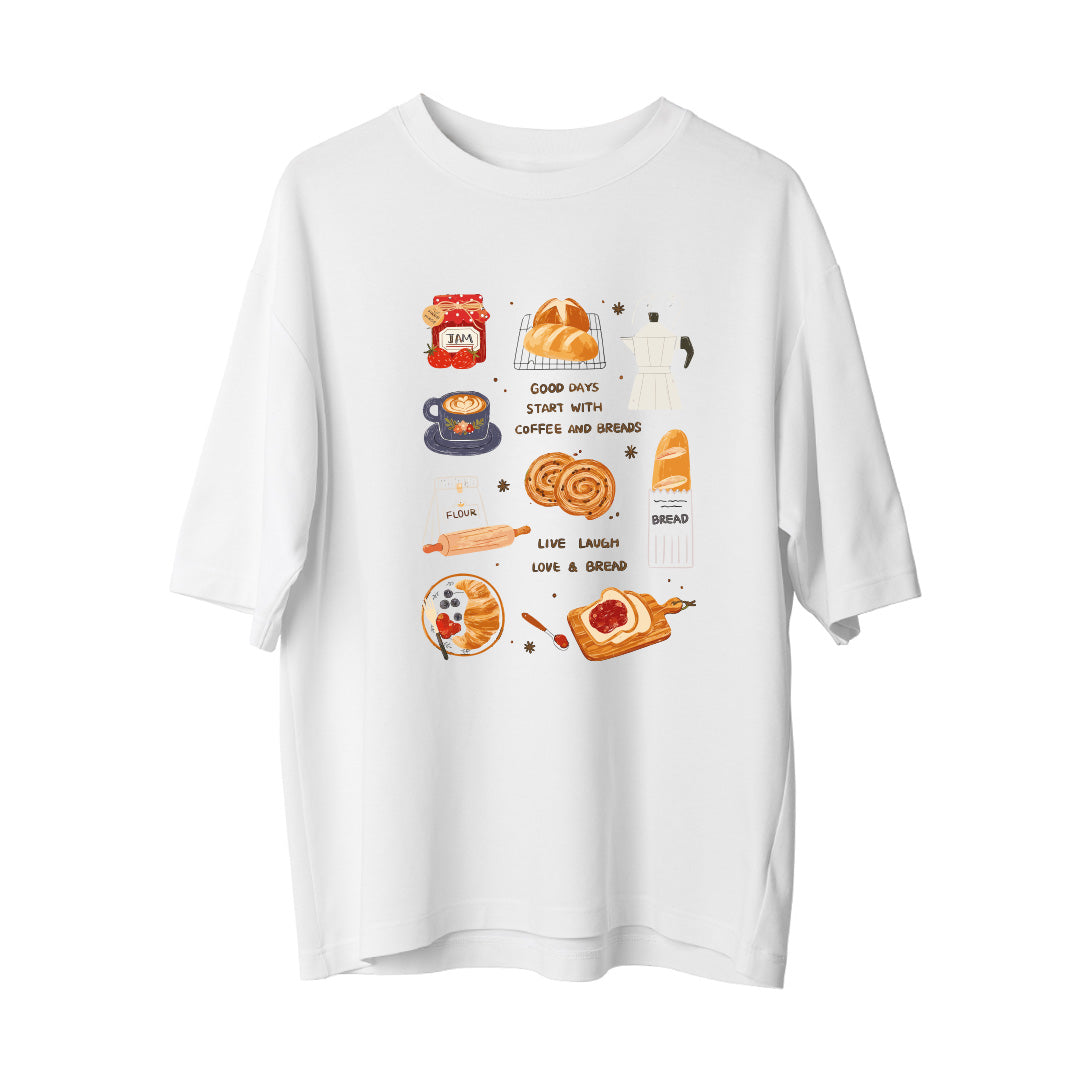 Sunday Breakfast - Oversize T-Shirt
