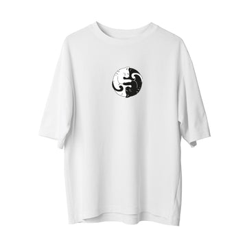 Ying Yang Cat - Oversize T-Shirt