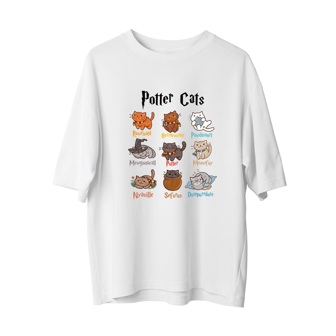 Potter Cats - Oversize T-Shirt