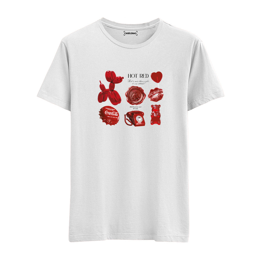 Hot Red - Regular Tshirt