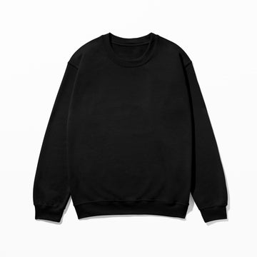 Regular Basic Sweatshirt - Siyah