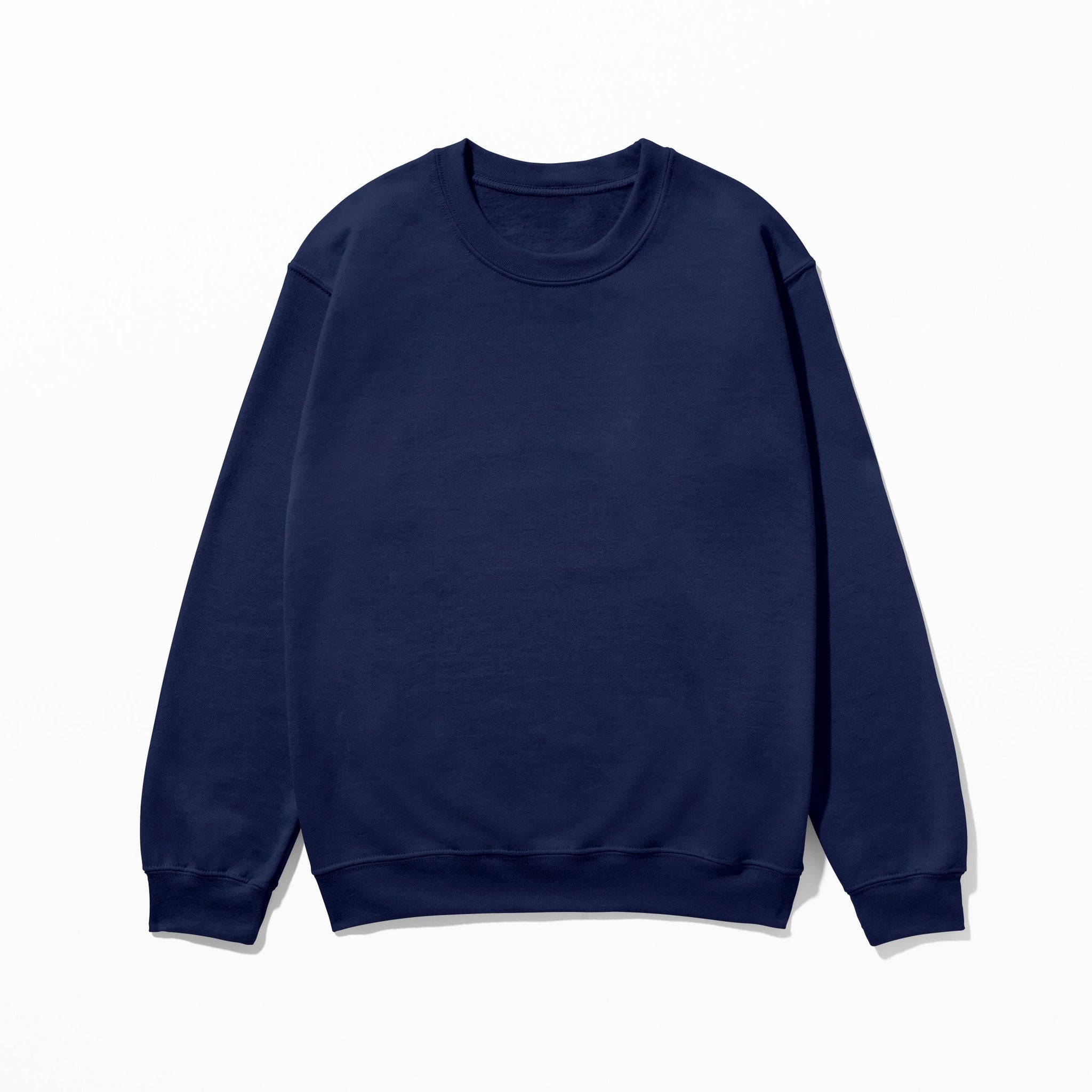 Regular Basic Sweatshirt - Royal Mavi