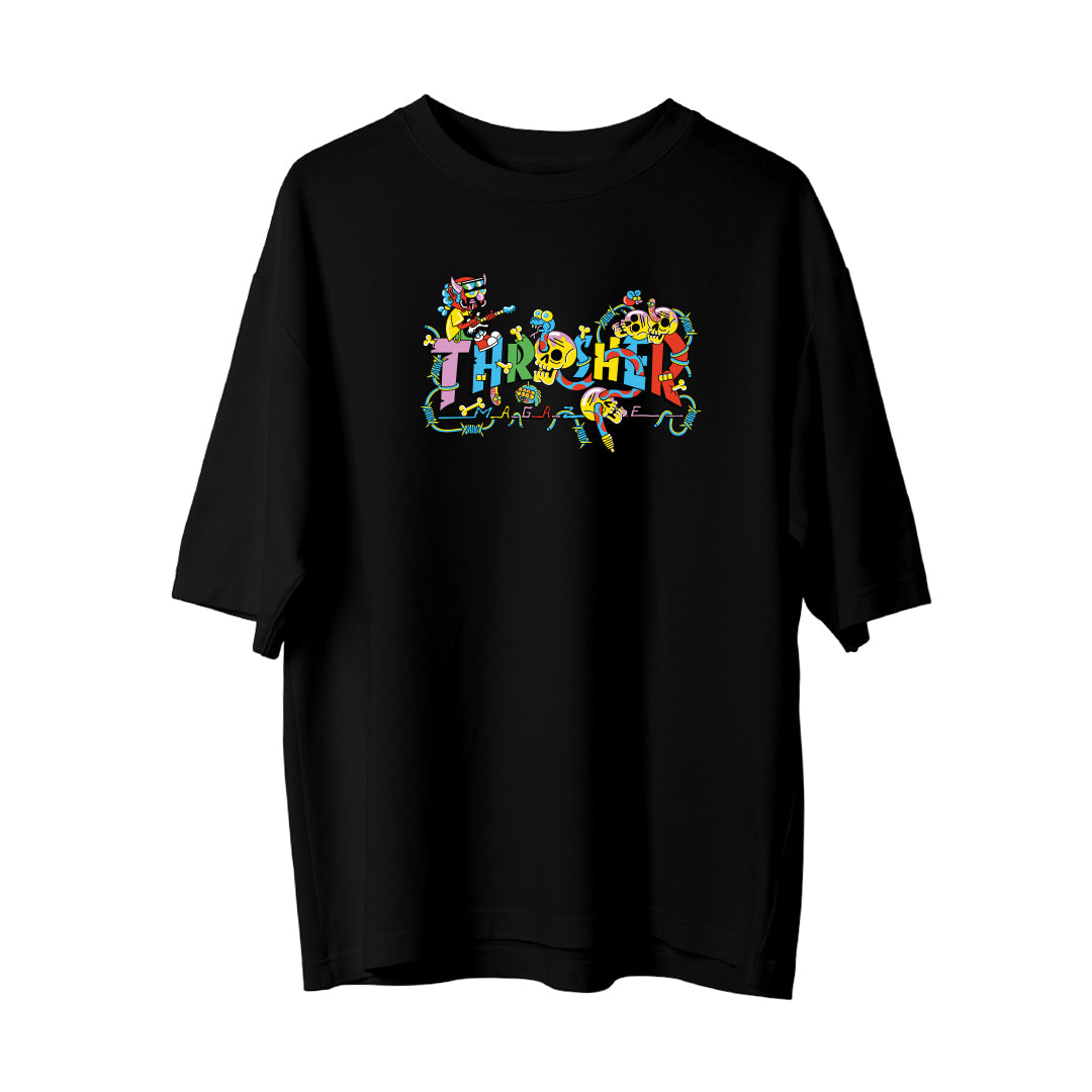 Thrasher - Oversize T-Shirt Sırt