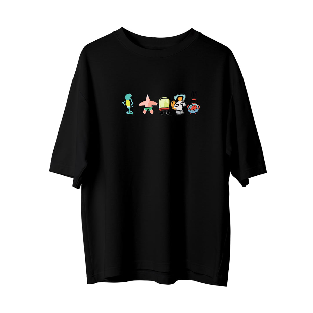 Sponge Family - Oversize T-Shirt