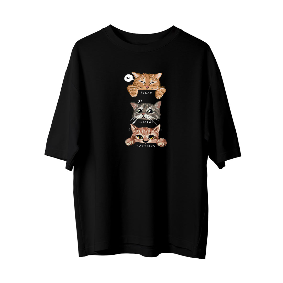 Mood Kedi - Oversize T-Shirt