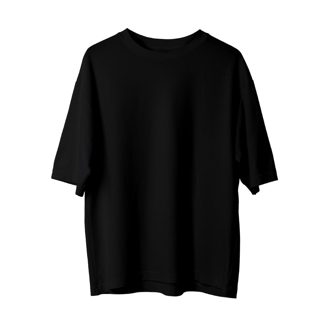 Oversize Basic T-shirt - Siyah