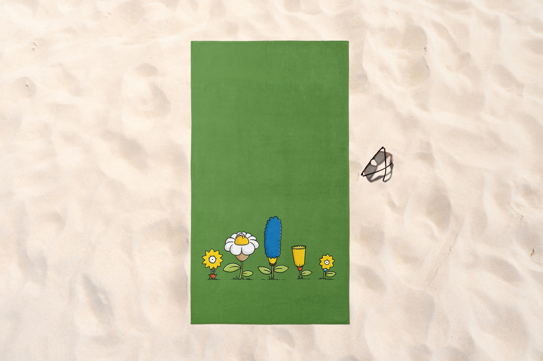 THE SIMPSONS FLOWERS PLAJ HAVLUSU