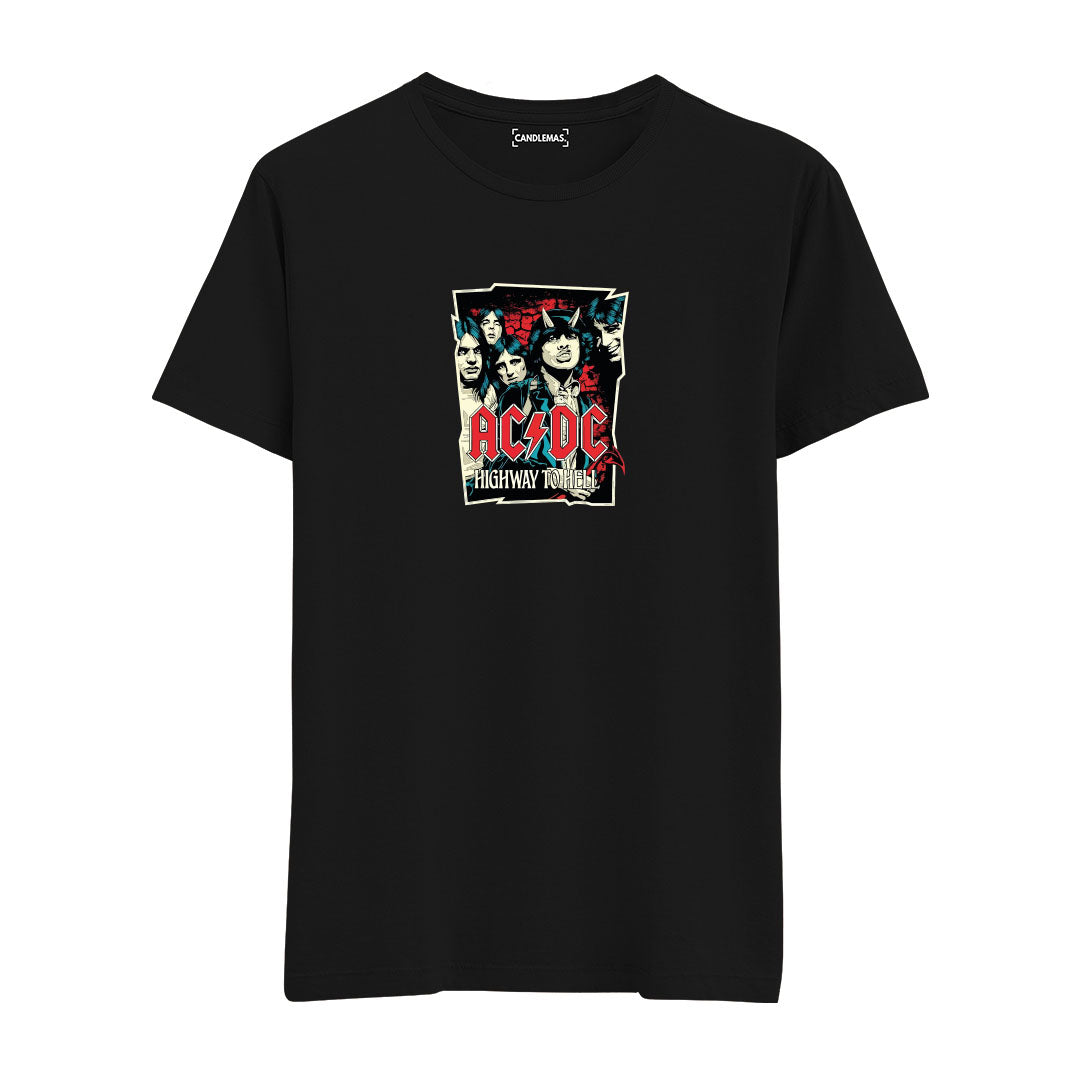 AC DC Poster - Regular Tshirt