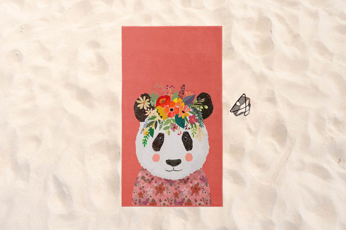 SÜSLÜ PANDA PLAJ HAVLUSU