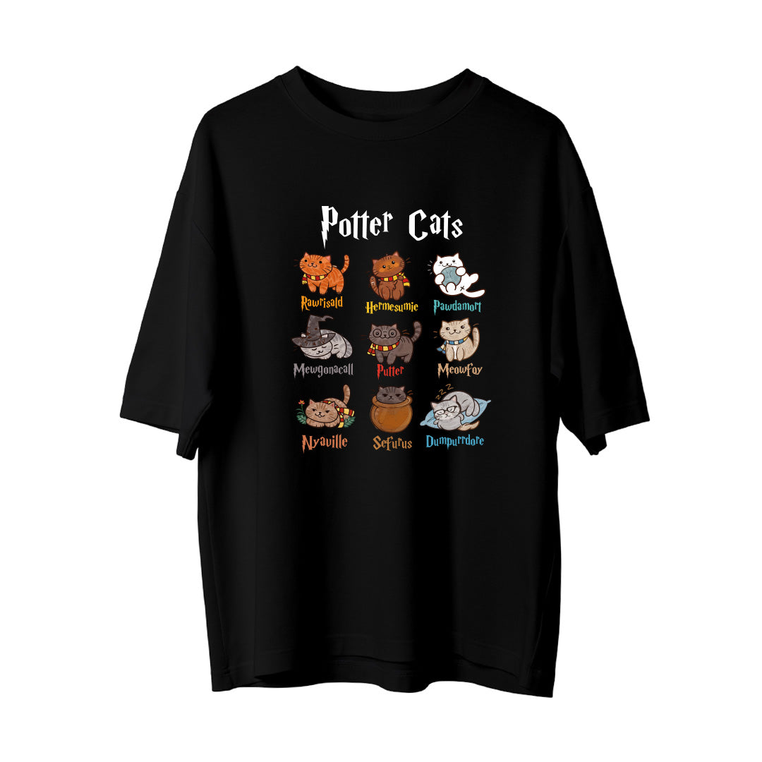 Potter Cats - Oversize T-Shirt