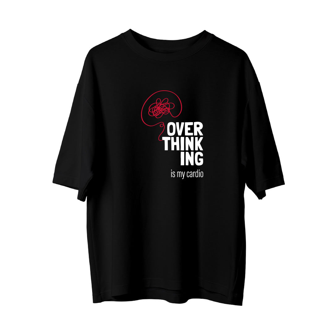 Overthink Cardio - Oversize T-Shirt