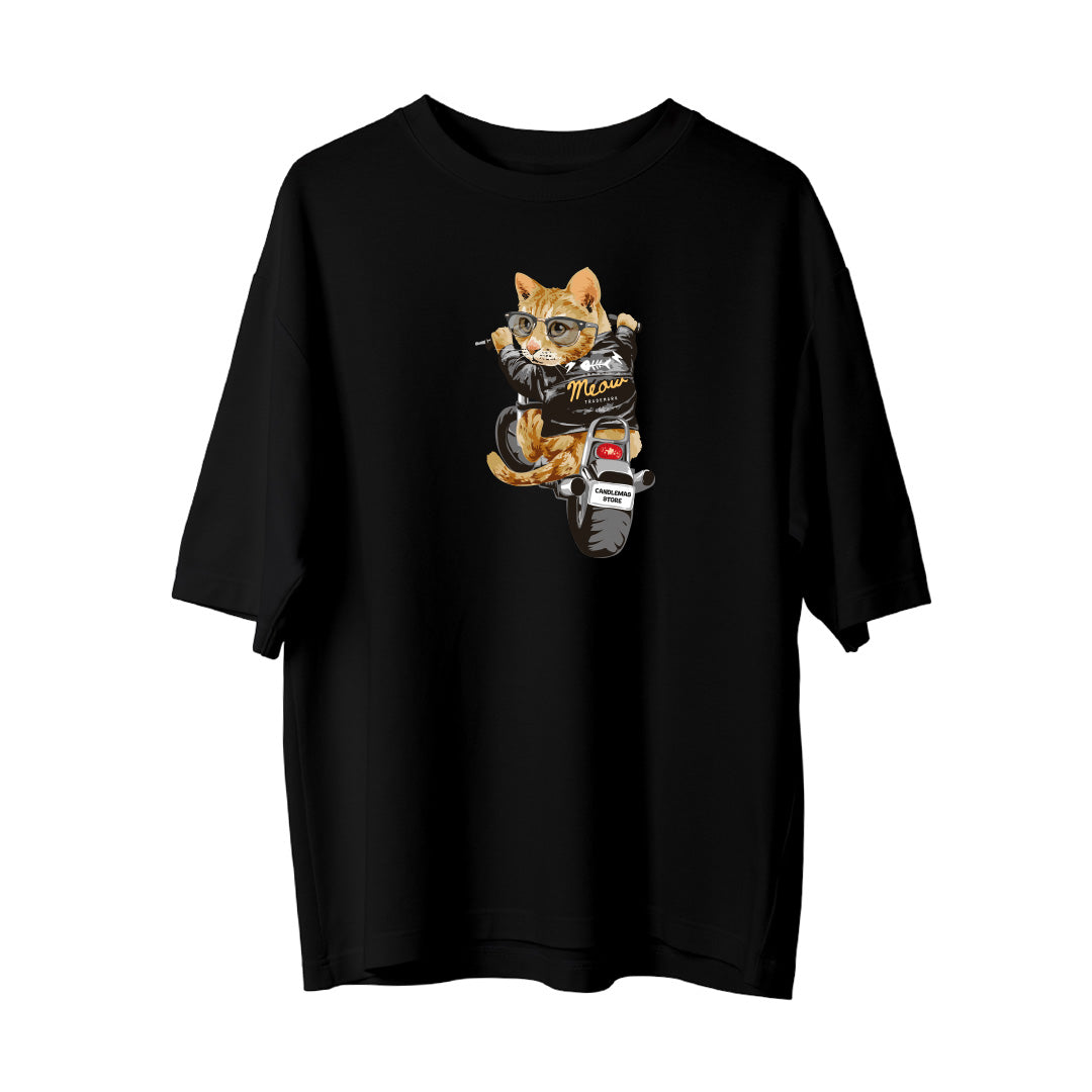 Rider Cat  - Oversize T-Shirt