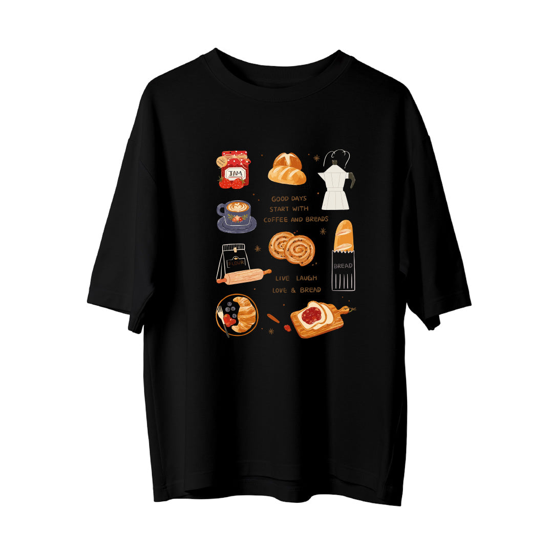 Sunday Breakfast - Oversize T-Shirt