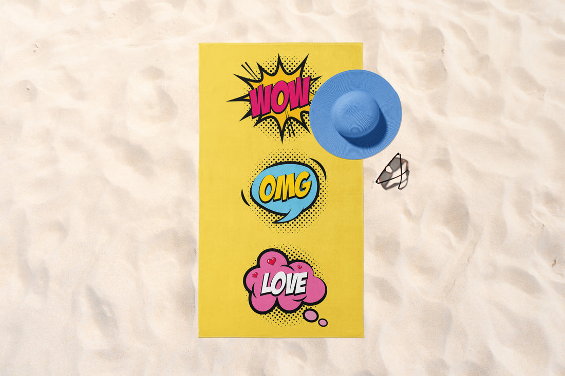 POP ART DESIGN PLAJ HAVLUSU