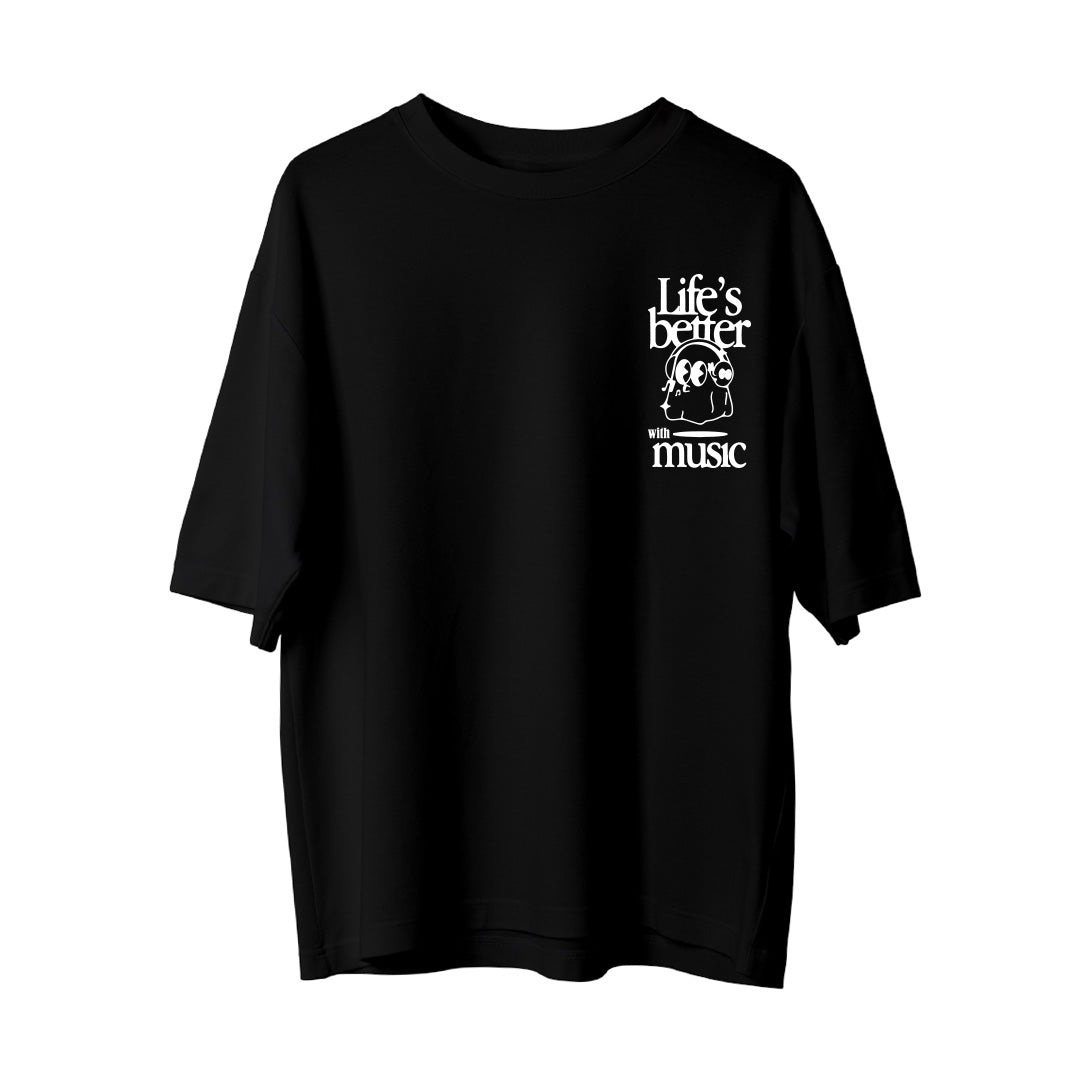 With Music - Oversize T-Shirt