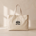 404 Not Found - Çıtçıtlı Tote Bag
