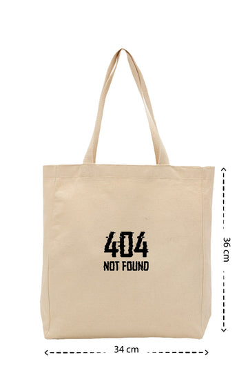 404 Not Found - Kanvas Çanta - Krem