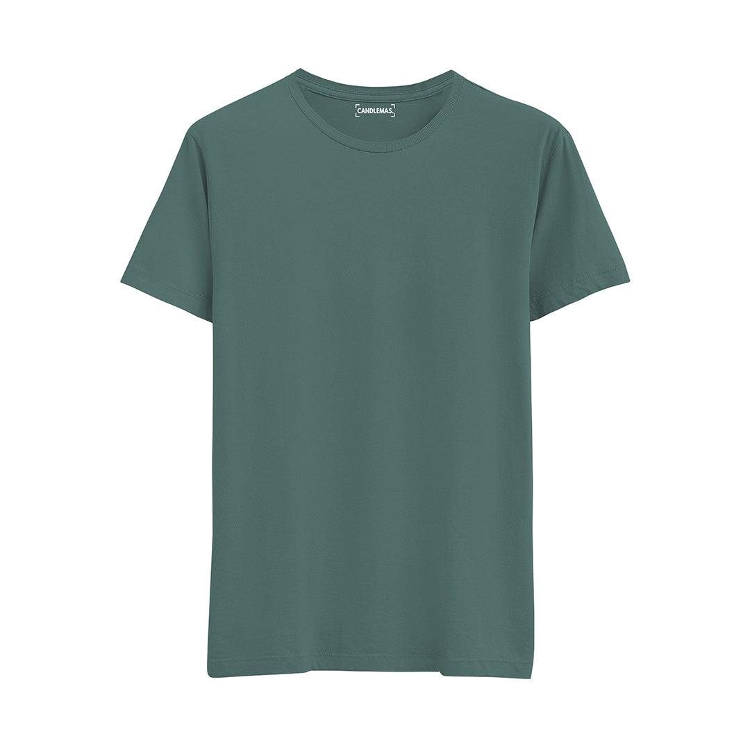 Regular Basic Tshirt - Yeşil