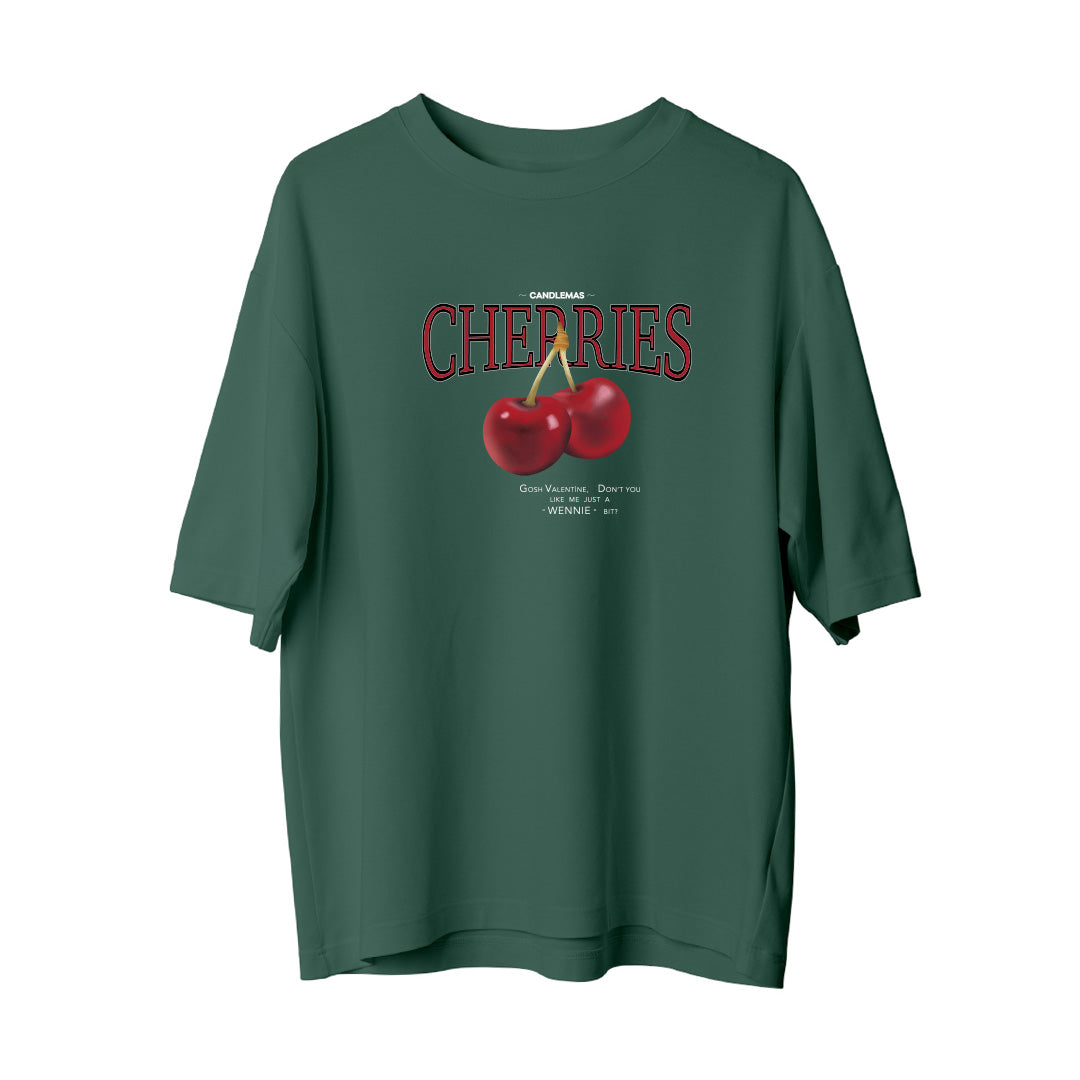 Cherries - Oversize T-Shirt – Candlemas Store