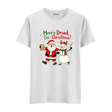 Merry Drunk I'm Christmas - Regular Tshirt