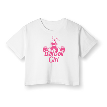 Barbell Girl - Crop T-shirt