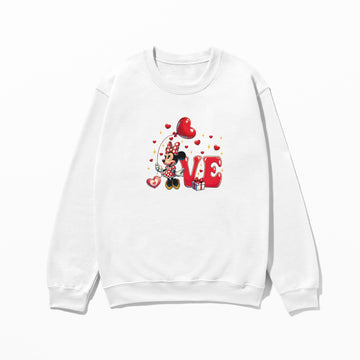 Disney Valentine Girl - Sweatshirt