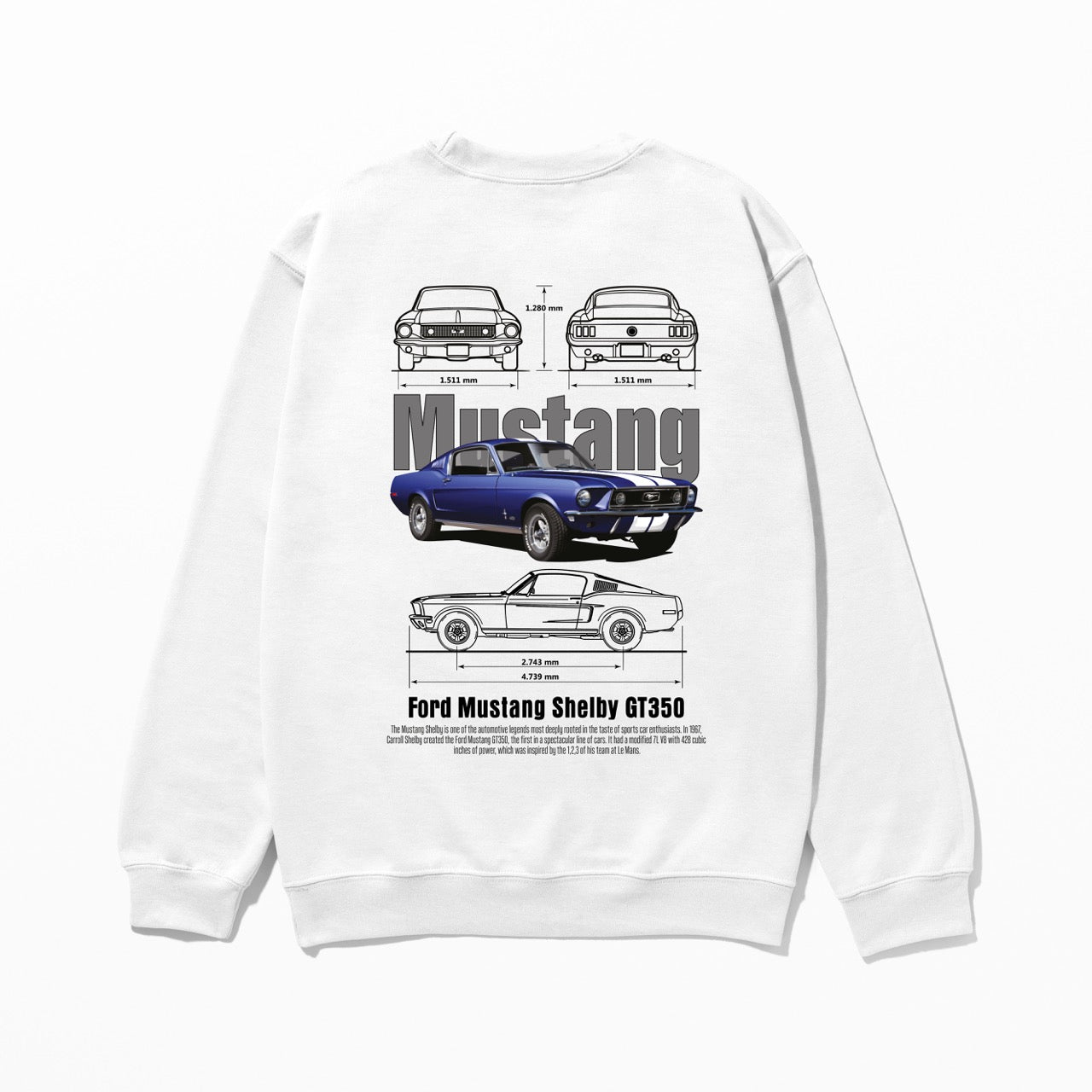 Mustang Shelby GT3 - Sweatshirt