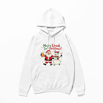 Merry Drunk I'm Christmas - Hoodie