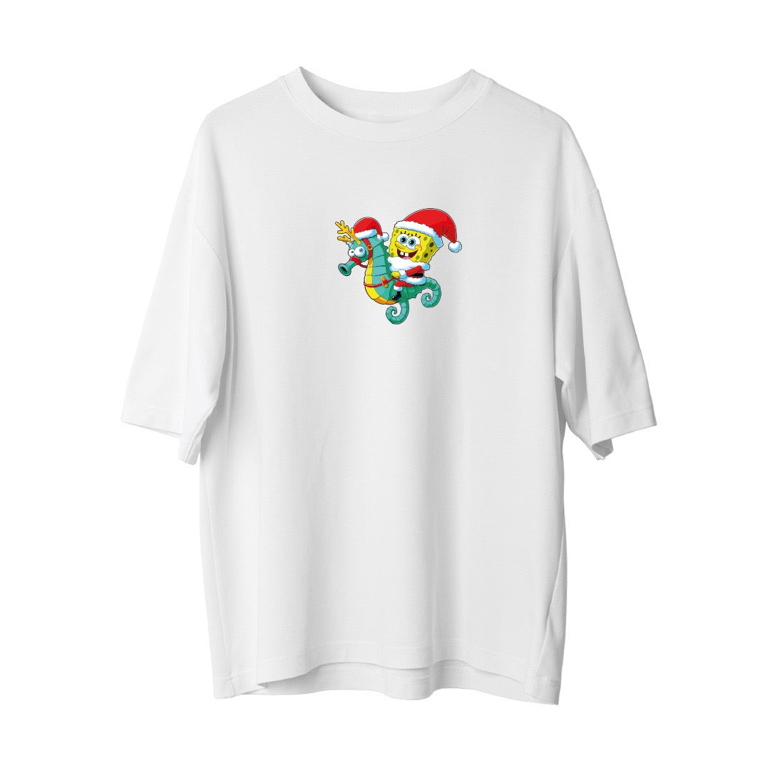 sponge noel - Oversize T-Shirt