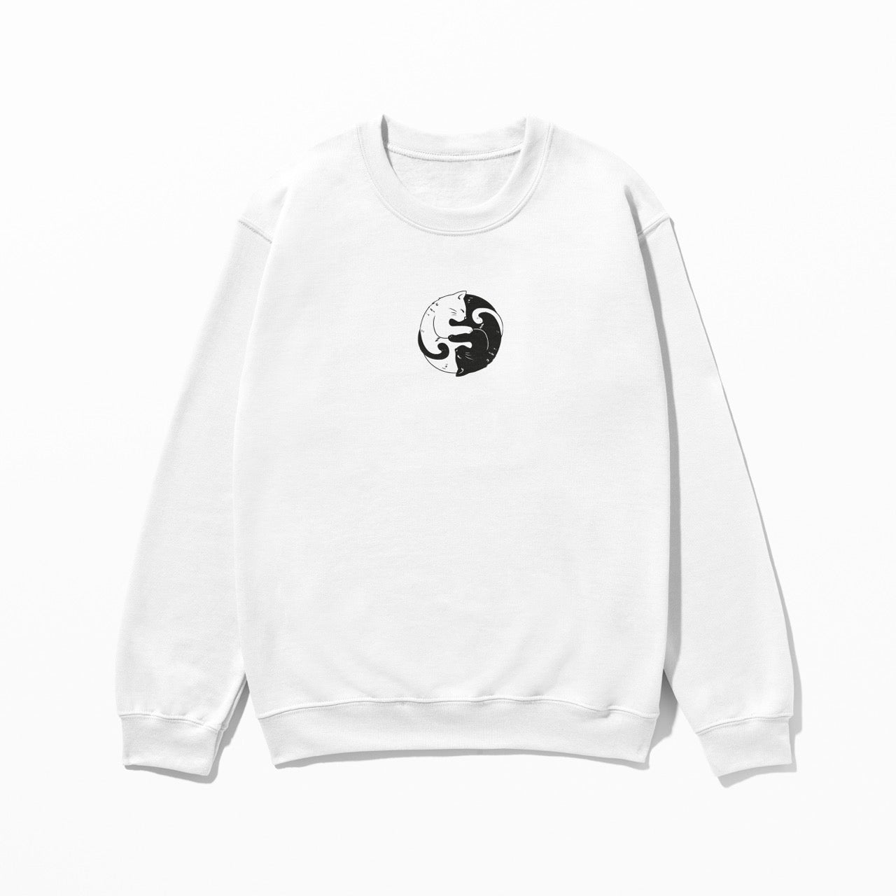 Ying Yang Cat - Sweatshirt