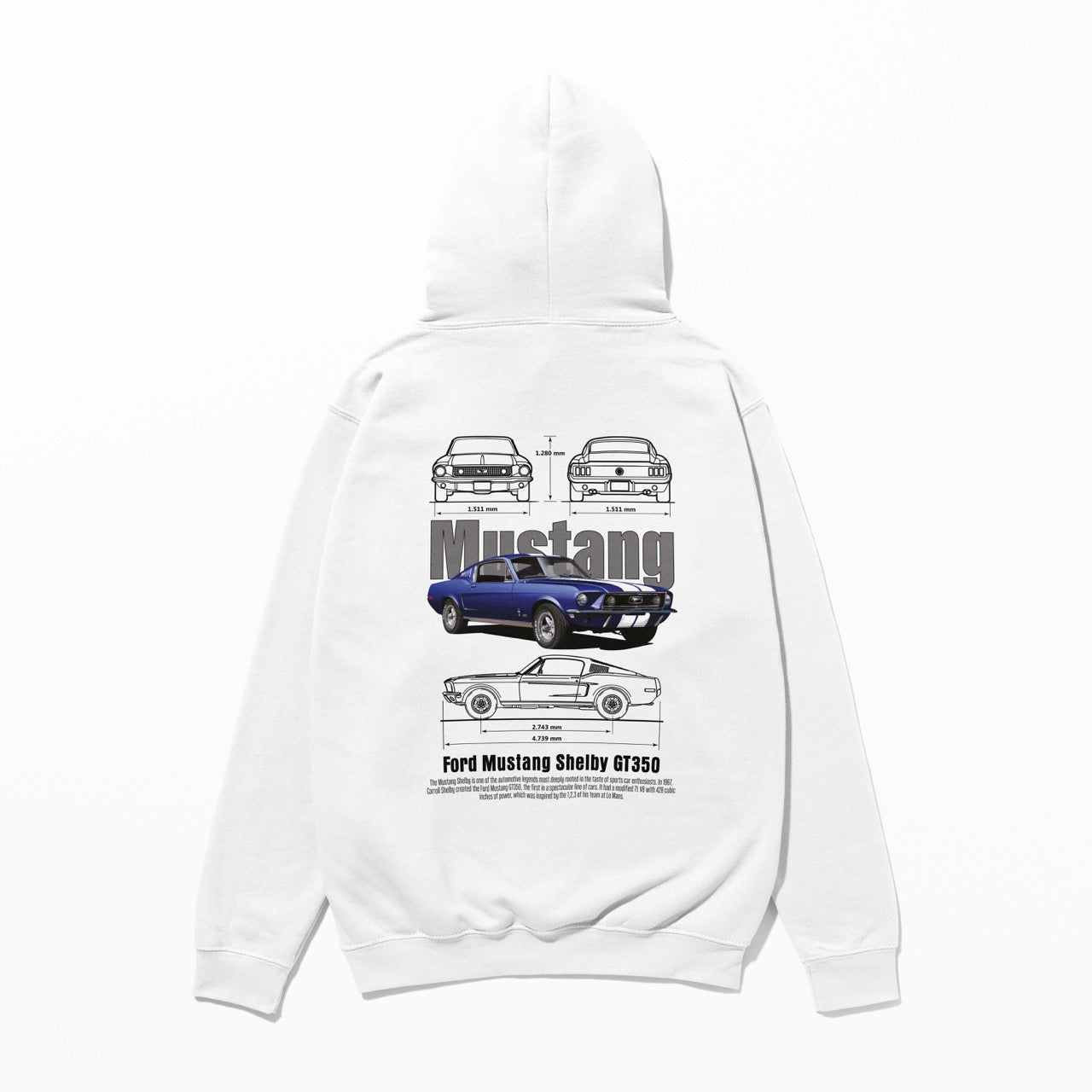 Mustang Shely GT3 - Hoodie